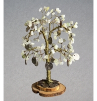 Денежное дерево из лунного камня - среднее - дерево удачи