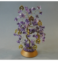 Дерево удачи с подковами из аметиста - дерево счастья